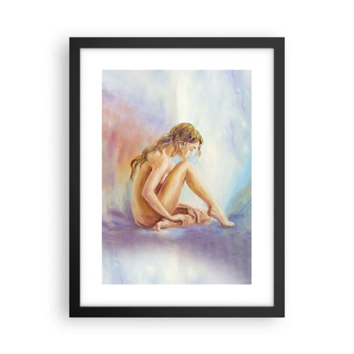 Poster in cornice nera - Nudo di giovane - 30x40 cm