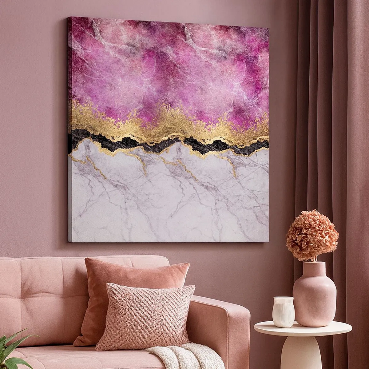 Quadro su tela - Stampe su Tela - Sul confine - 30x30 cm