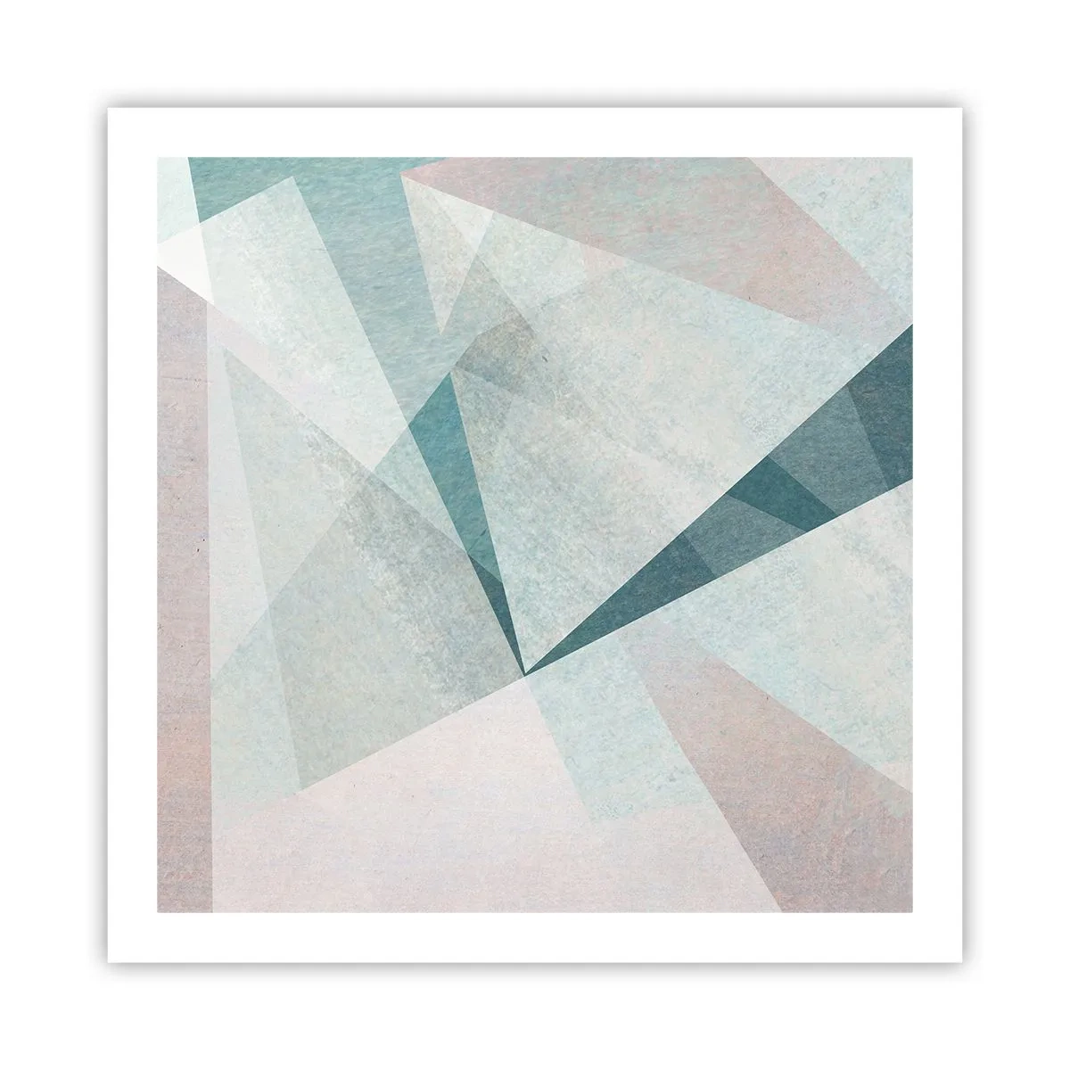 Poster - Con calma ma dinamicamente - 60x60 cm