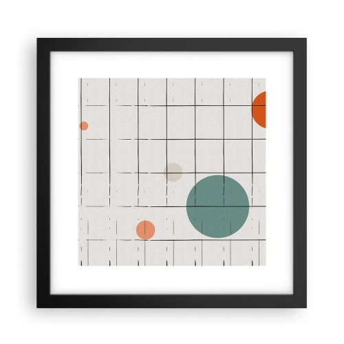 Poster in cornice nera - Prigionieri. Noi o loro? - 30x30 cm