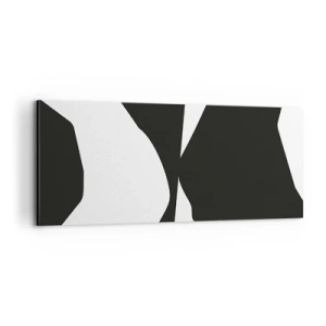 Quadro su tela - Stampe su Tela - Positivo - negativo - 100x40 cm