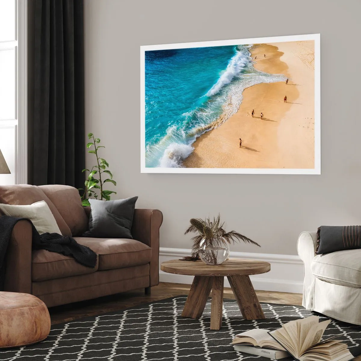Poster - E poi il sole, la spiaggia... - 91x61 cm