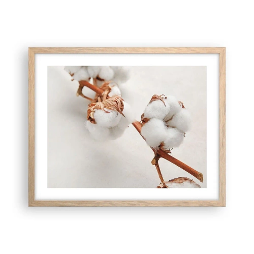 Poster in cornice rovere chiaro - Semplicemente un abbraccio - 50x40 cm