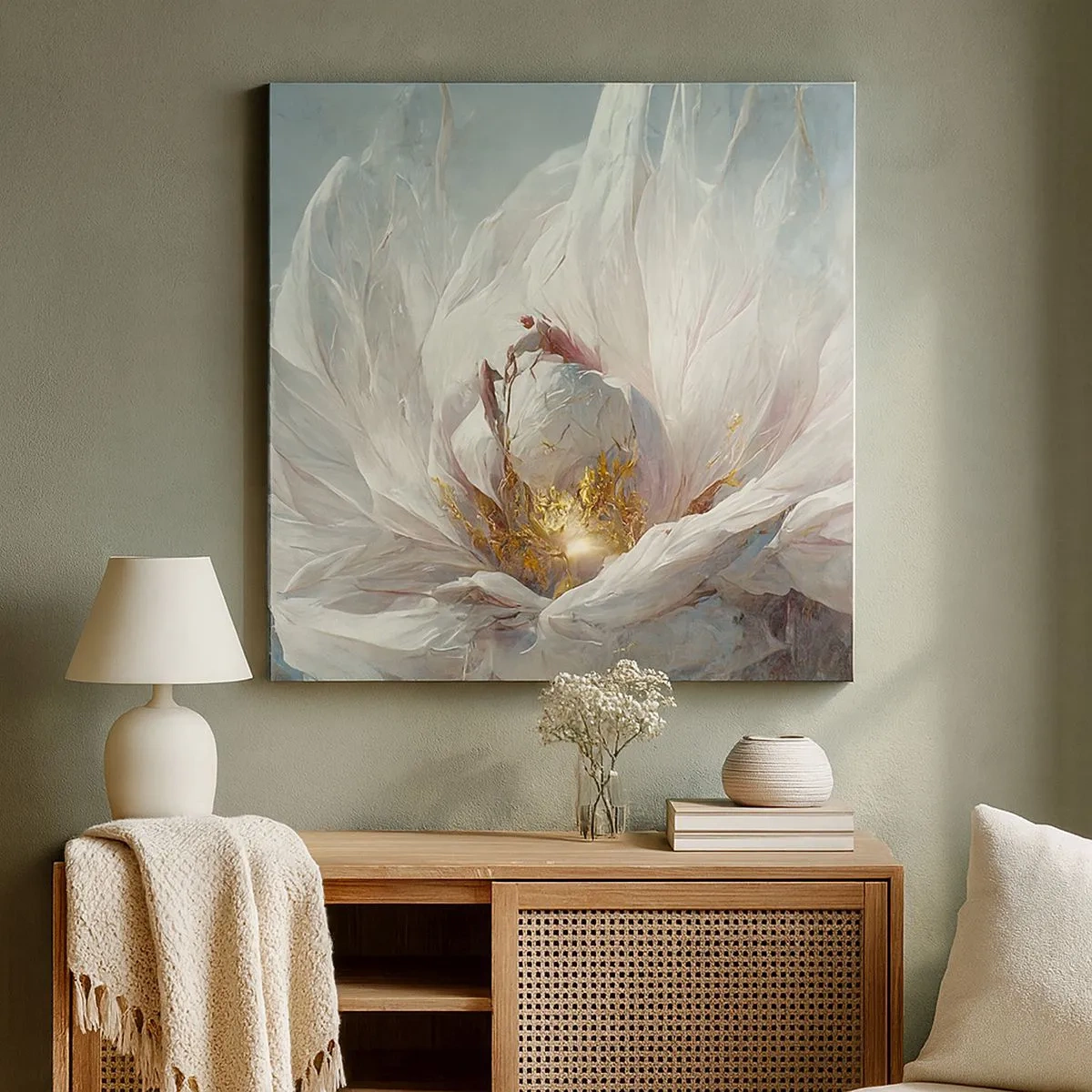 Quadro su tela - Stampe su Tela - Fiorisce ogni cento anni - 30x30 cm