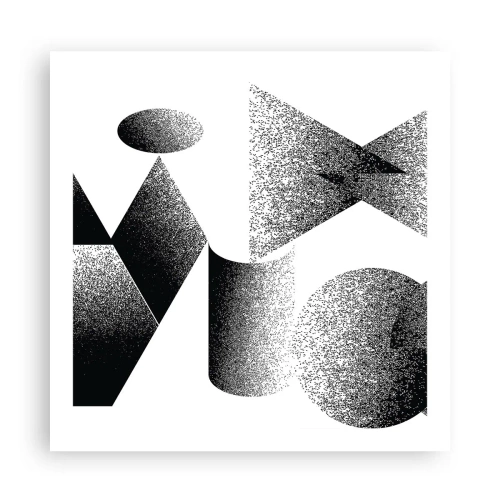 Poster - Angoli e ovali - 60x60 cm