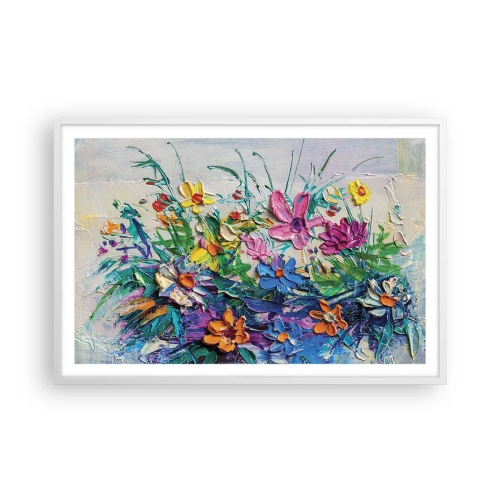 Poster in cornice bianca - Natura per niente morta - 91x61 cm