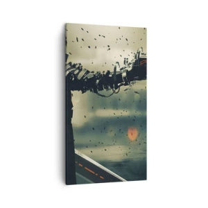 Quadro su tela - Stampe su Tela - L'arma assassina: il tuo Terminator - 45x80 cm