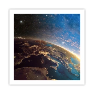 Poster - Guardiamoci da lontano - 60x60 cm