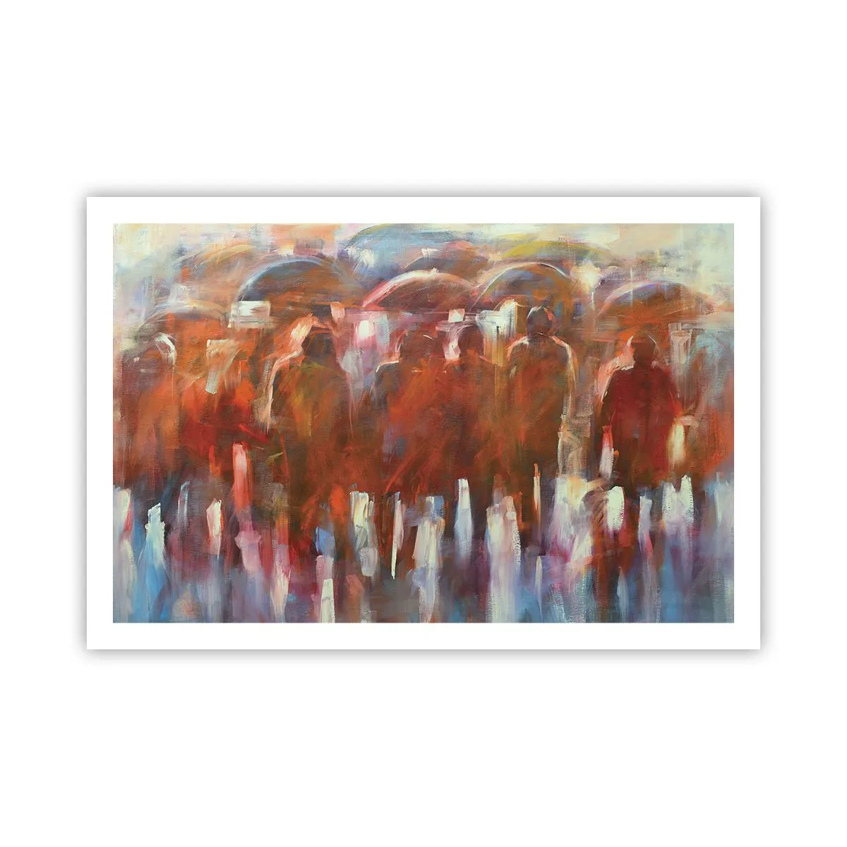 Poster - Uguali nella pioggia e nella nebbia - 91x61 cm