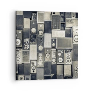 Quadro su tela - Stampe su Tela - Armonia di suoni - 70x70 cm