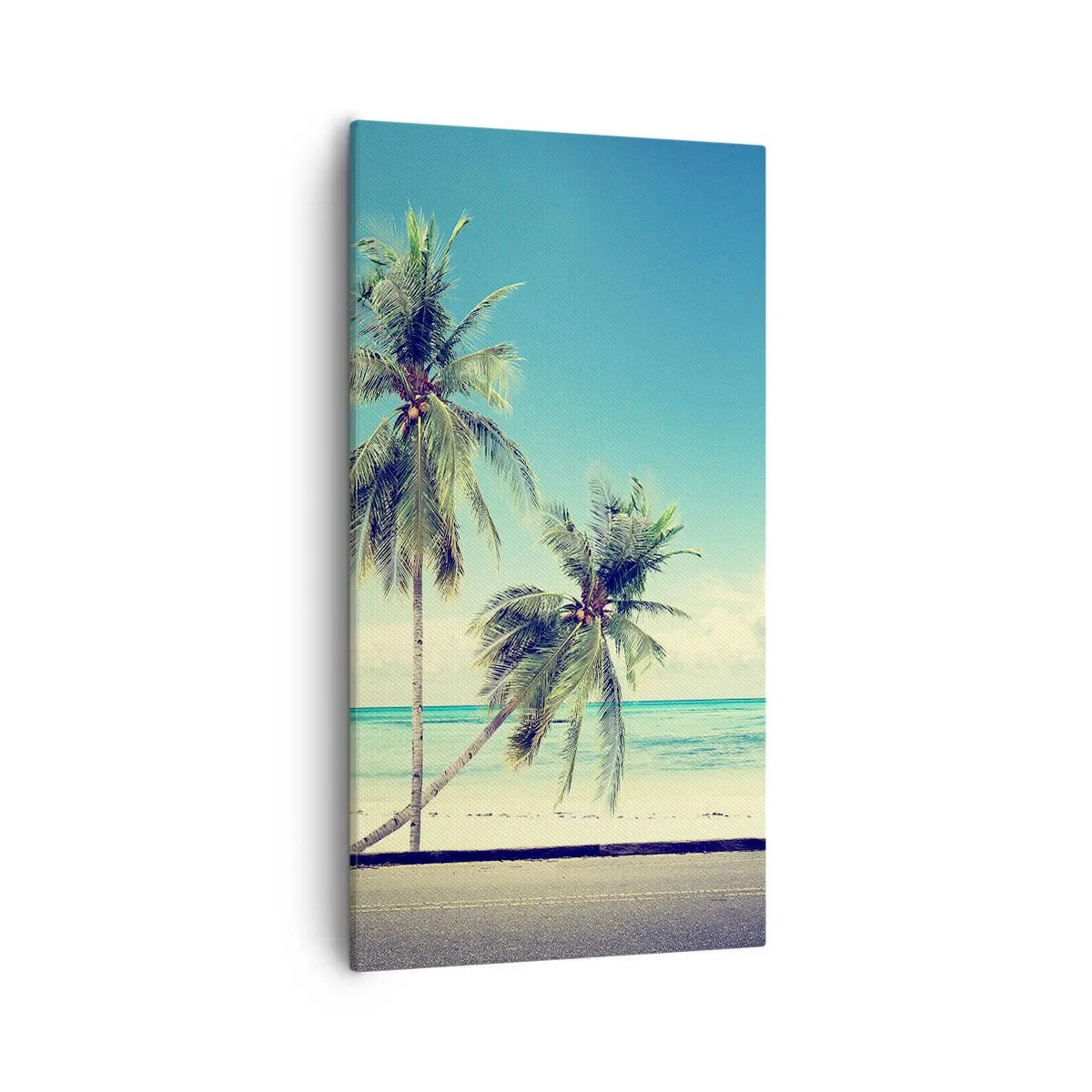 Quadro su tela - Stampe su Tela - Tempo di vacanze - 55x100 cm