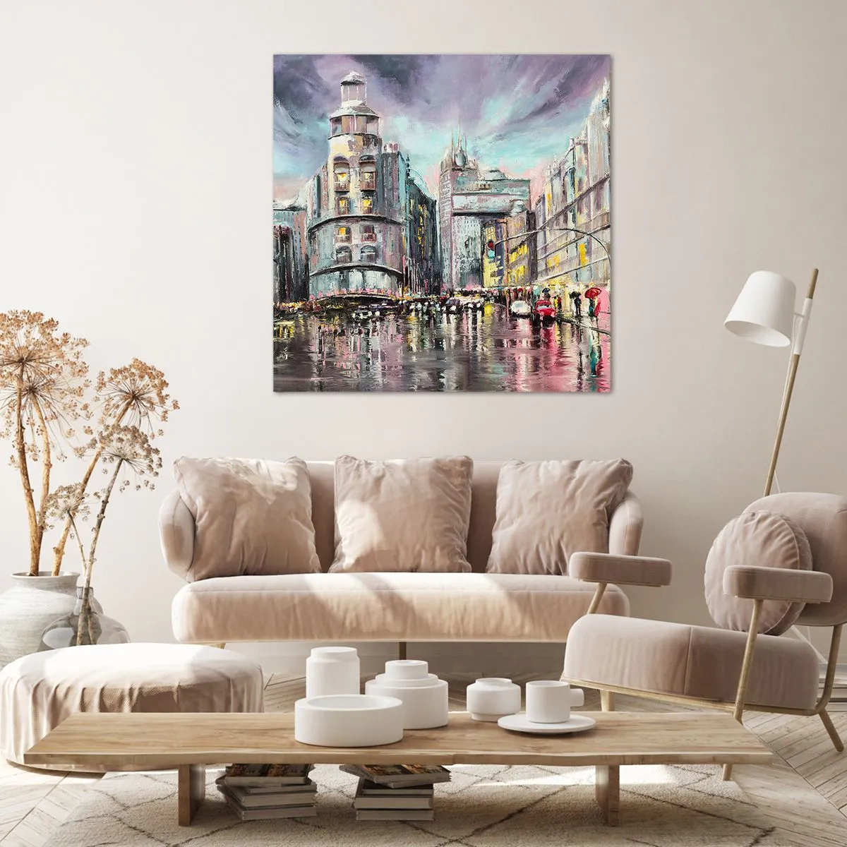 Quadro su tela - Stampe su Tela - Sarà una serata riuscita - 50x50 cm