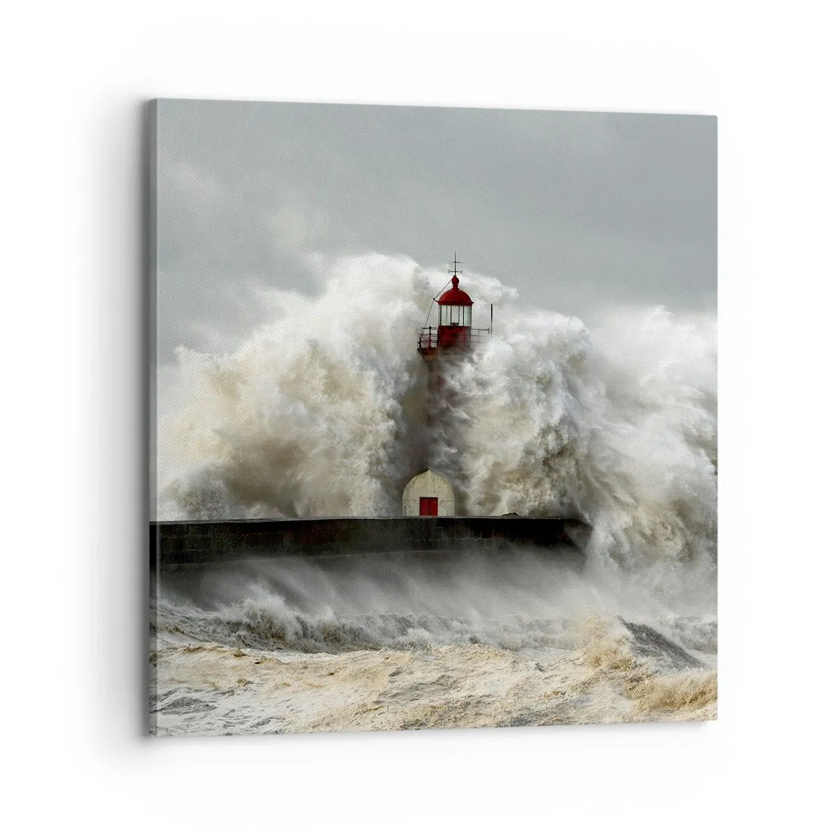 Quadro su tela - Stampe su Tela - L'ira dell'oceano - 70x70 cm