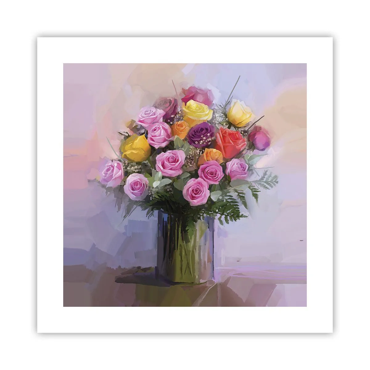 Poster - Bellezza immobile - 40x40 cm