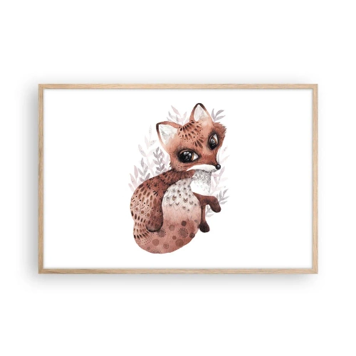 Poster in cornice rovere chiaro - Semplicemente da amare - 91x61 cm