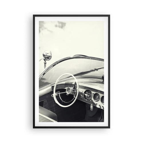 Poster in cornice nera - Il ricco e il povero - 61x91 cm