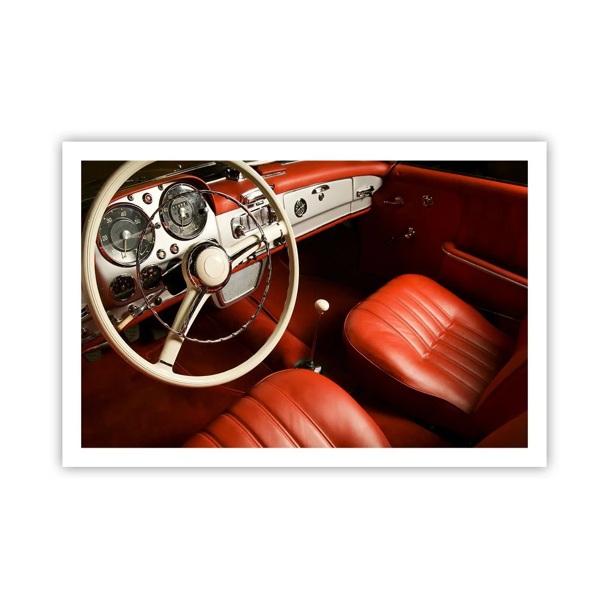 Poster - Lusso in stile vintage - 91x61 cm
