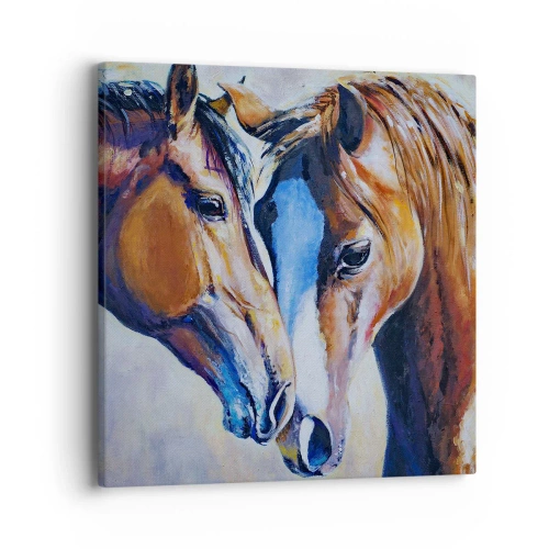 Quadro su tela - Stampe su Tela - Sarà amicizia o amore? - 40x40 cm