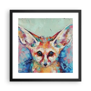 Poster in cornice nera - Siete pronti per me? - 40x40 cm