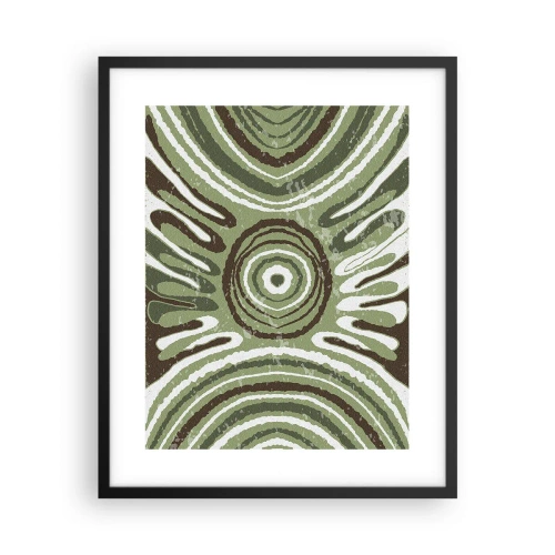 Poster in cornice nera - Esplosione di emozioni - 40x50 cm