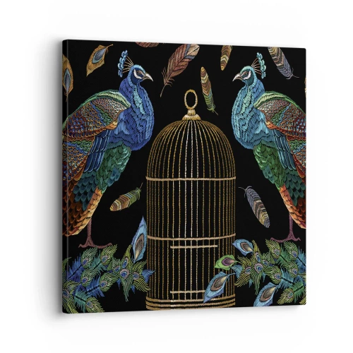 Quadro su tela - Stampe su Tela - Con gli abiti reali - 30x30 cm