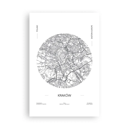 Poster - Anatomia di Cracovia - 61x91 cm