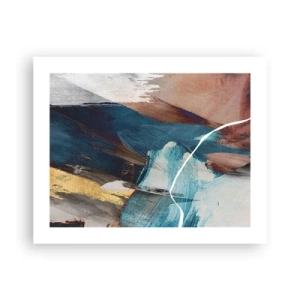 Poster - Con forza ed energia - 50x40 cm