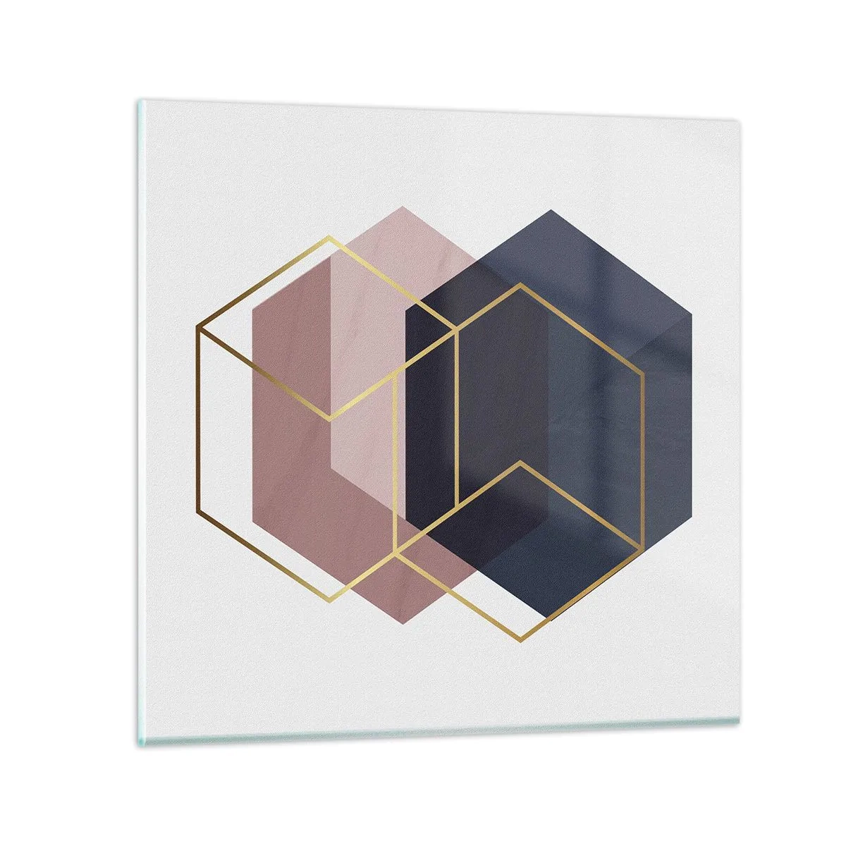 Quadro su vetro - La forza della semplicità - 30x30 cm