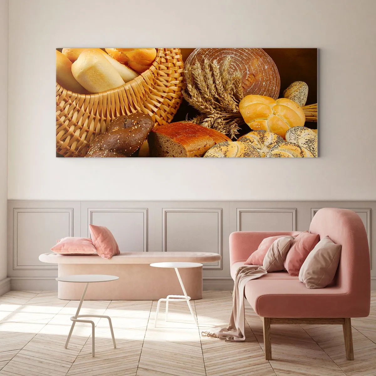 Quadro su vetro - Direttamente dal forno - 100x40 cm