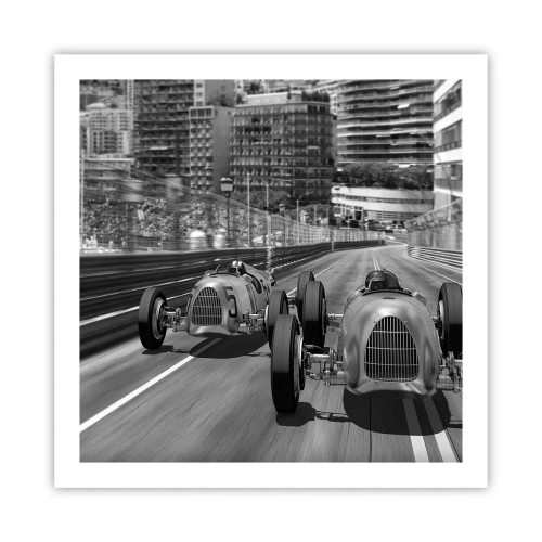 Poster - Tanto tempo fa a Montecarlo - 60x60 cm