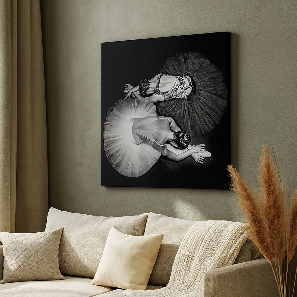 Quadro su tela - Stampe su Tela - Yin e yang -  equilibrio ideale - 30x30 cm