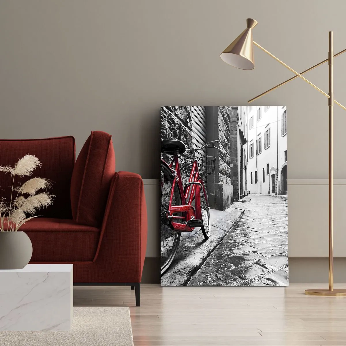 Quadro su tela - Stampe su Tela - La vera bellezza non invecchia - 55x100 cm