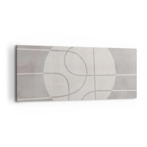 Quadro su tela - Stampe su Tela - Tondo e dritto - 100x40 cm