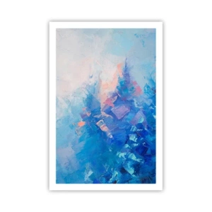 Poster - Astrazione invernale - 61x91 cm