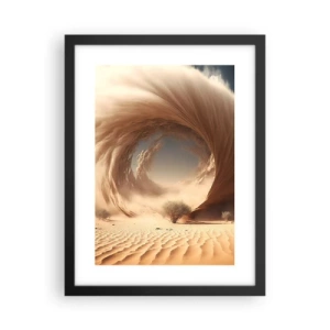 Poster in cornice nera - Il portale è aperto - 30x40 cm
