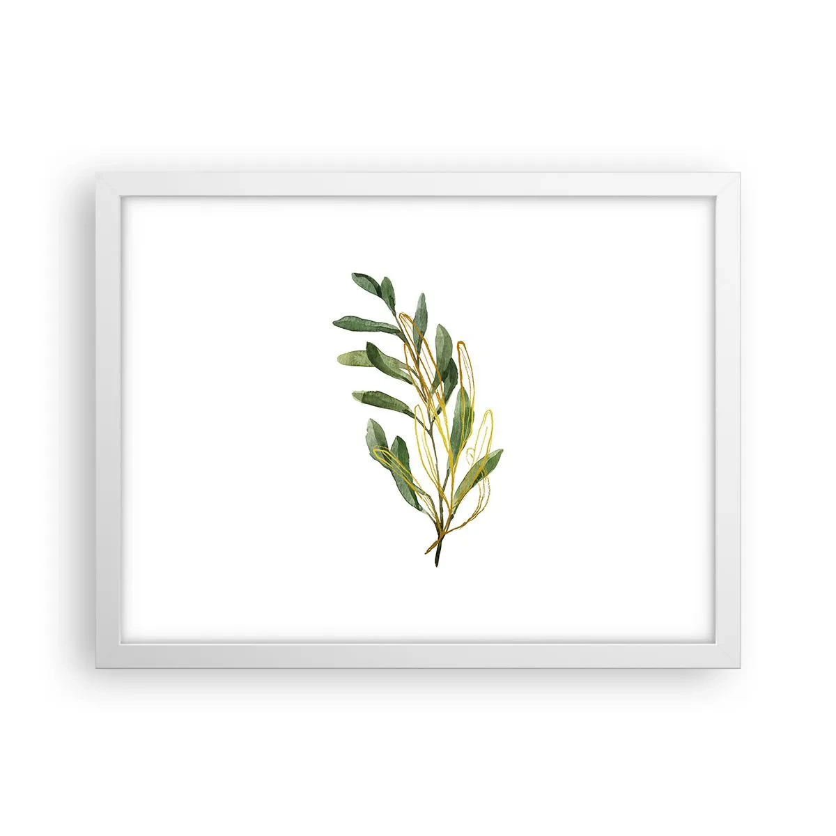 Poster in cornice bianca - Tutto ciò che è buono - 40x30 cm