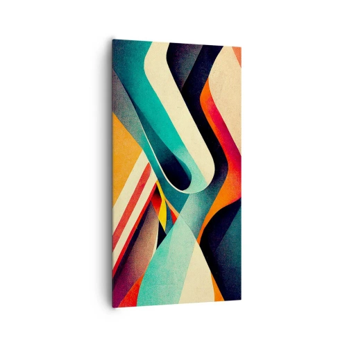 Quadro su tela - Stampe su Tela - Composizione intensa - 65x120 cm