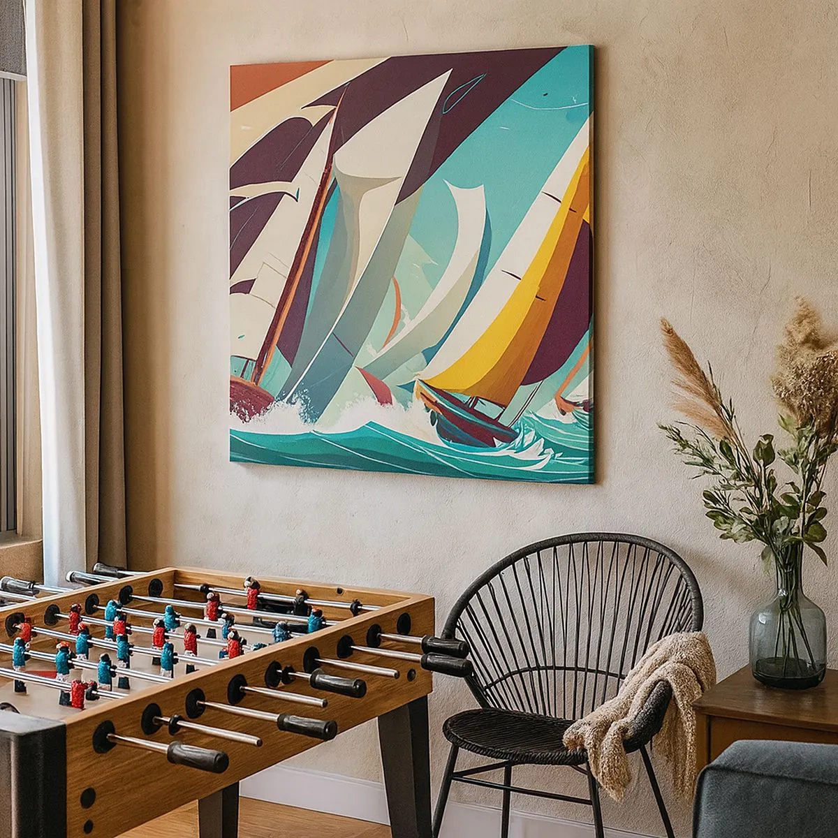 Quadro su tela - Stampe su Tela - Compagne degli elementi - 30x30 cm