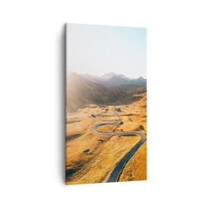 Quadro su tela - Stampe su Tela - Nella valle dorata - 45x80 cm