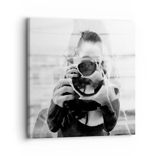 Quadro su tela - Stampe su Tela - Il creatore e il materiale - 30x30 cm