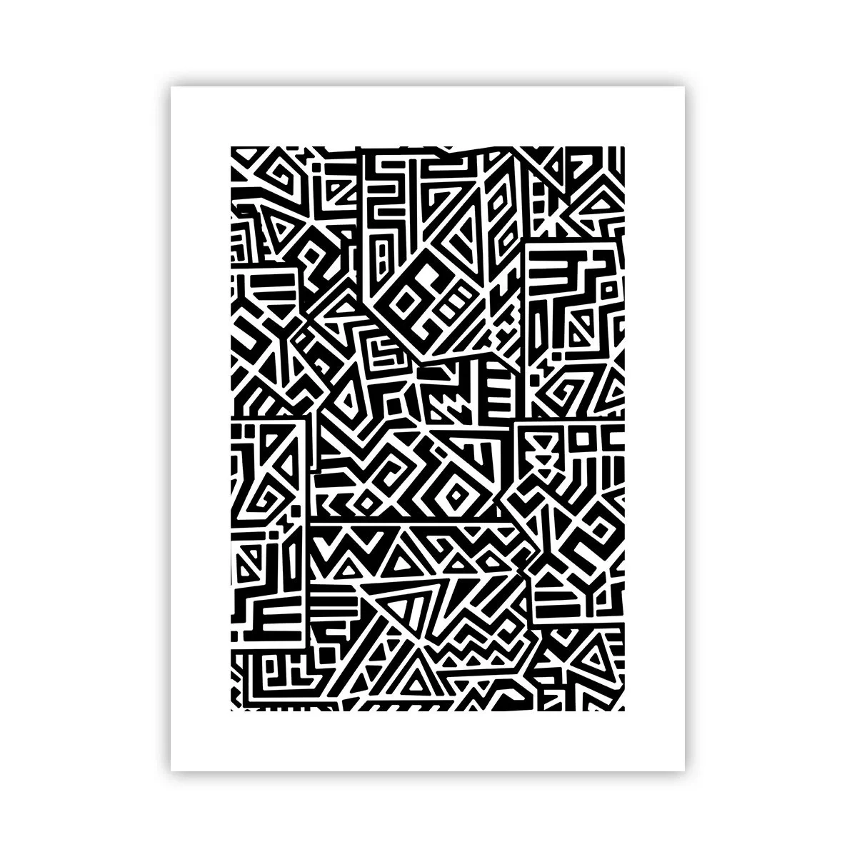 Poster - Composizione precolombiana - 30x40 cm