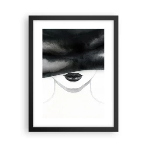 Poster in cornice nera - Il segreto dei sensi - 30x40 cm