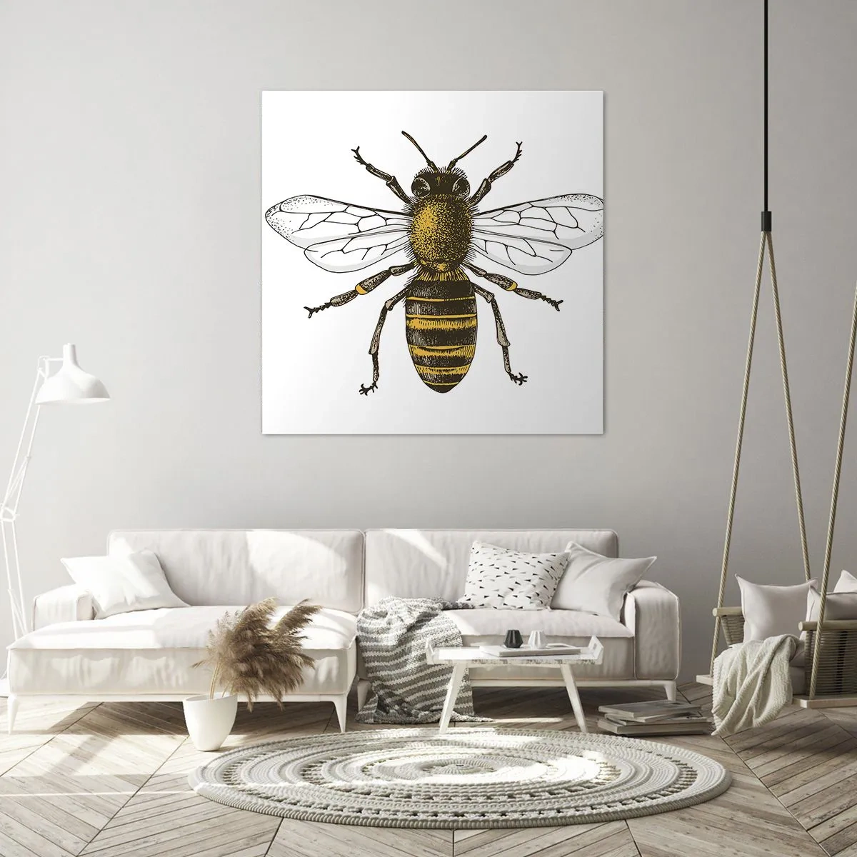 Quadro su tela - Stampe su Tela - Bella e buona - 30x30 cm