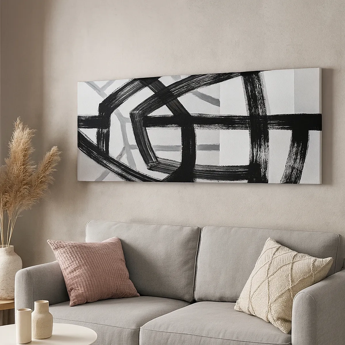 Quadro su tela - Stampe su Tela - Costruendo la profondità - 30x30 cm