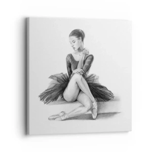 Quadro su tela - Stampe su Tela - Incantata dalla danza - 30x30 cm