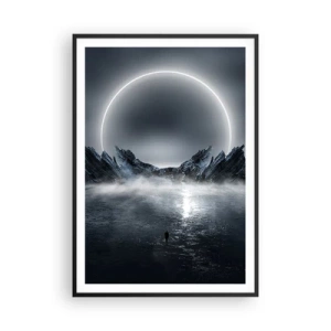 Poster in cornice nera - La fine del racconto - 70x100 cm