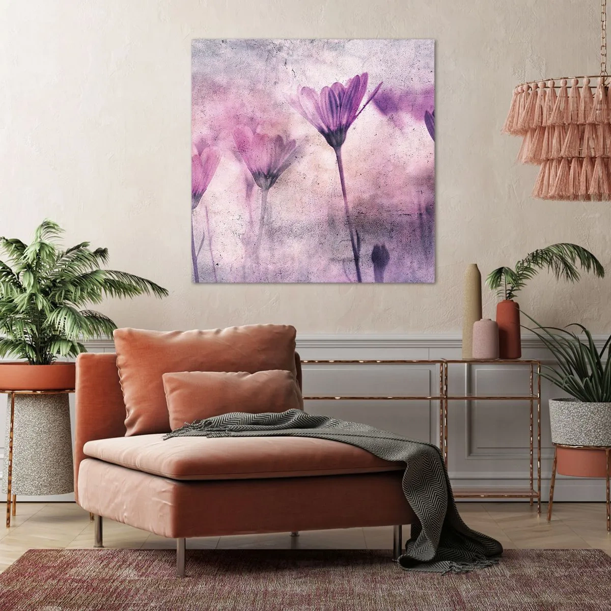 Quadro su tela - Stampe su Tela - Il sogno dei fiori - 70x70 cm