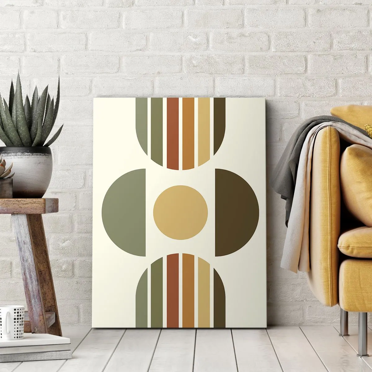 Quadro su tela - Stampe su Tela - Nei colori della terra - 55x100 cm