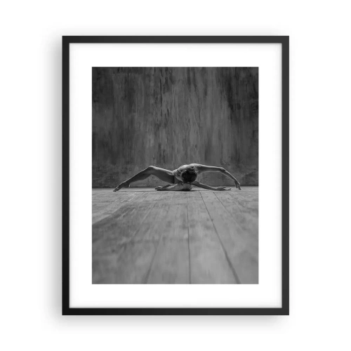 Poster in cornice nera - Simmetria ritrovata - 40x50 cm