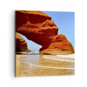 Quadro su tela - Stampe su Tela - Migliaia di anni di acqua e vento - 70x70 cm